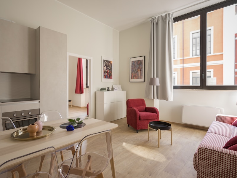 Elegant living room setup